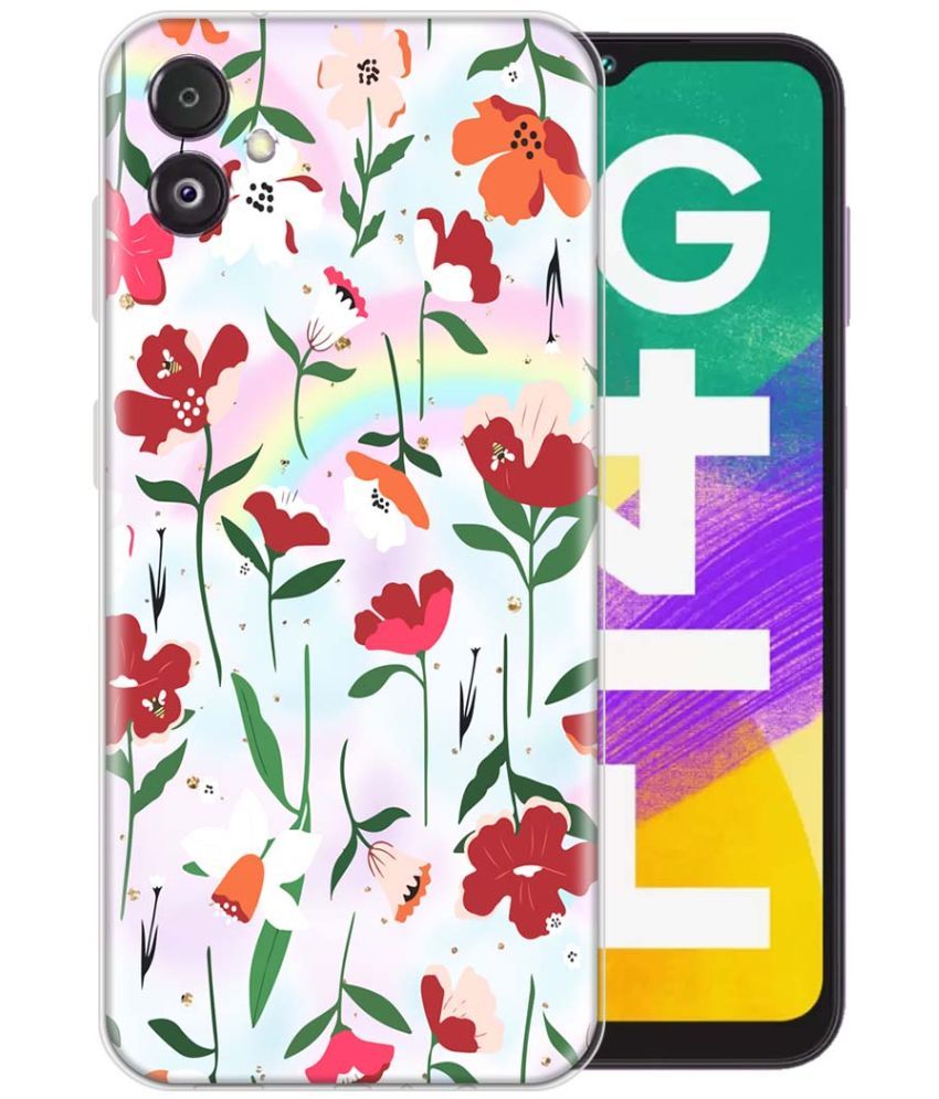     			Fashionury Multicolor Printed Back Cover Silicon Compatible For Samsung Galaxy F14 5G ( Pack of 1 )