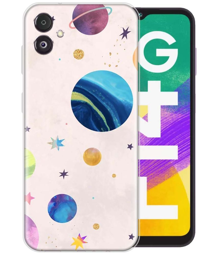     			Fashionury Multicolor Printed Back Cover Silicon Compatible For Samsung Galaxy F14 5G ( Pack of 1 )