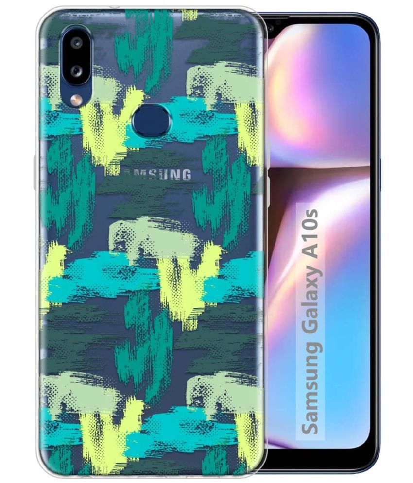     			Fashionury Multicolor Printed Back Cover Silicon Compatible For Samsung Galaxy A10s ( Pack of 1 )