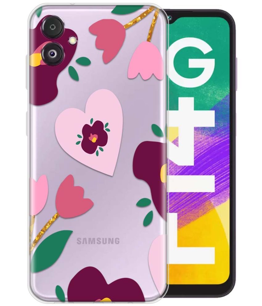     			Fashionury Multicolor Printed Back Cover Silicon Compatible For Samsung Galaxy F14 5G ( Pack of 1 )