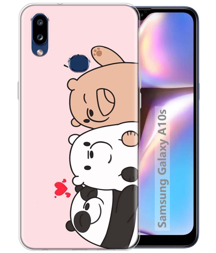     			Fashionury Multicolor Printed Back Cover Silicon Compatible For Samsung Galaxy A10s ( Pack of 1 )