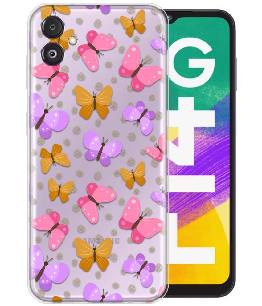     			Fashionury Multicolor Printed Back Cover Silicon Compatible For Samsung Galaxy F14 5G ( Pack of 1 )