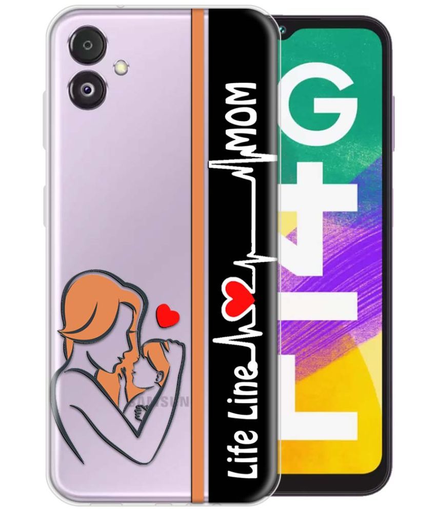     			Fashionury Multicolor Printed Back Cover Silicon Compatible For Samsung Galaxy F14 5G ( Pack of 1 )