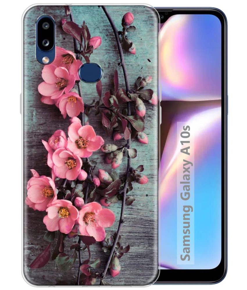     			Fashionury Multicolor Printed Back Cover Silicon Compatible For Samsung Galaxy A10s ( Pack of 1 )