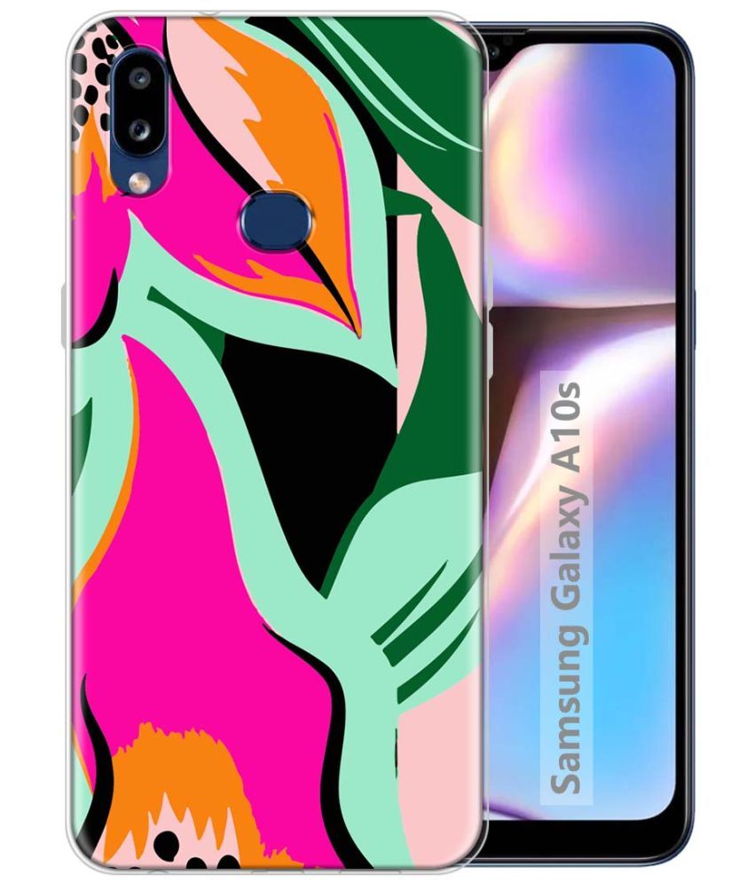     			Fashionury Multicolor Printed Back Cover Silicon Compatible For Samsung Galaxy A10s ( Pack of 1 )