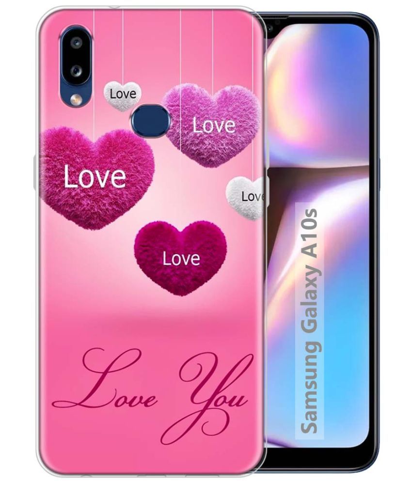     			Fashionury Multicolor Printed Back Cover Silicon Compatible For Samsung Galaxy A10s ( Pack of 1 )