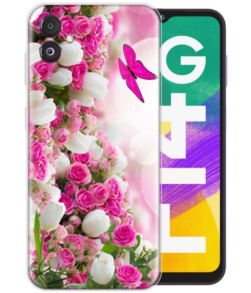     			Fashionury Multicolor Printed Back Cover Silicon Compatible For Samsung Galaxy F14 5G ( Pack of 1 )