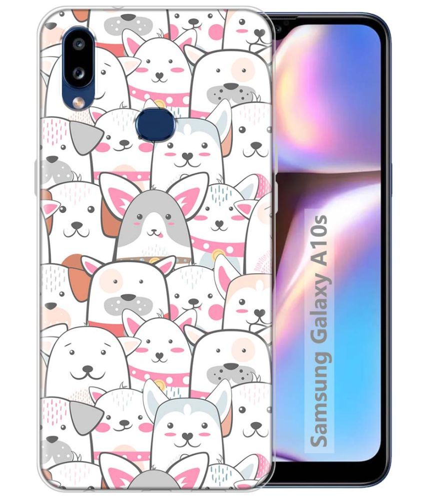     			Fashionury Multicolor Printed Back Cover Silicon Compatible For Samsung Galaxy A10s ( Pack of 1 )