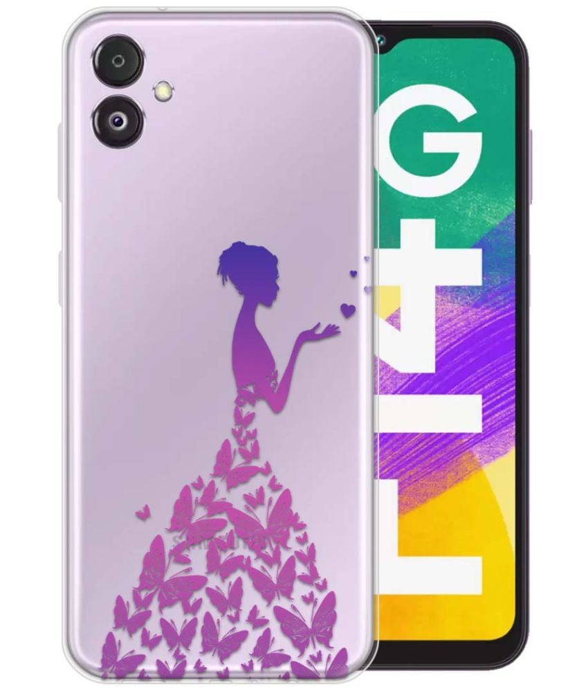     			Fashionury Multicolor Printed Back Cover Silicon Compatible For Samsung Galaxy F14 5G ( Pack of 1 )