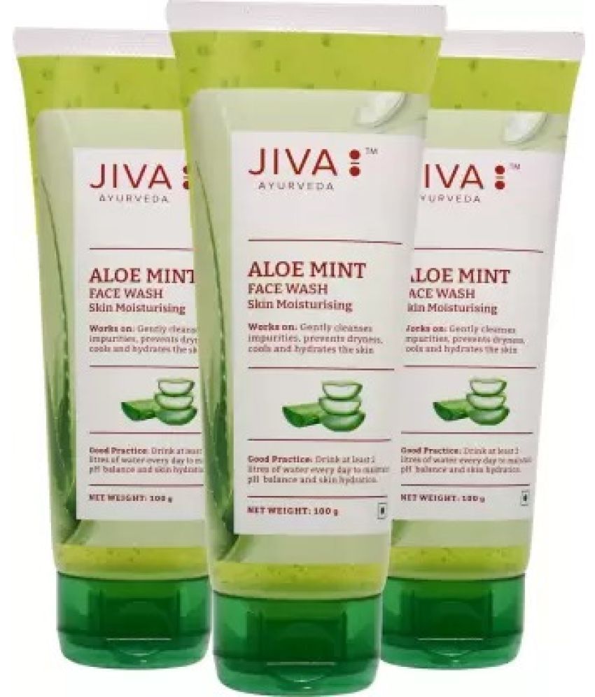     			Aloemint facewash | Cleanses Pores | Hydrates Skin | 100g (Pack of 3)