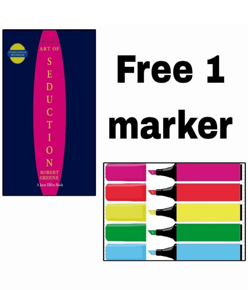     			Concise Art Of Seduction Paperback& FREE MARKER