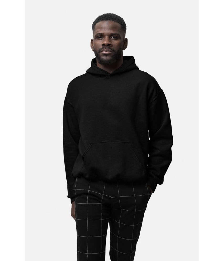     			DAFABFIT Cotton Hooded Men's Sweatshirt - Black ( Pack of 1 )