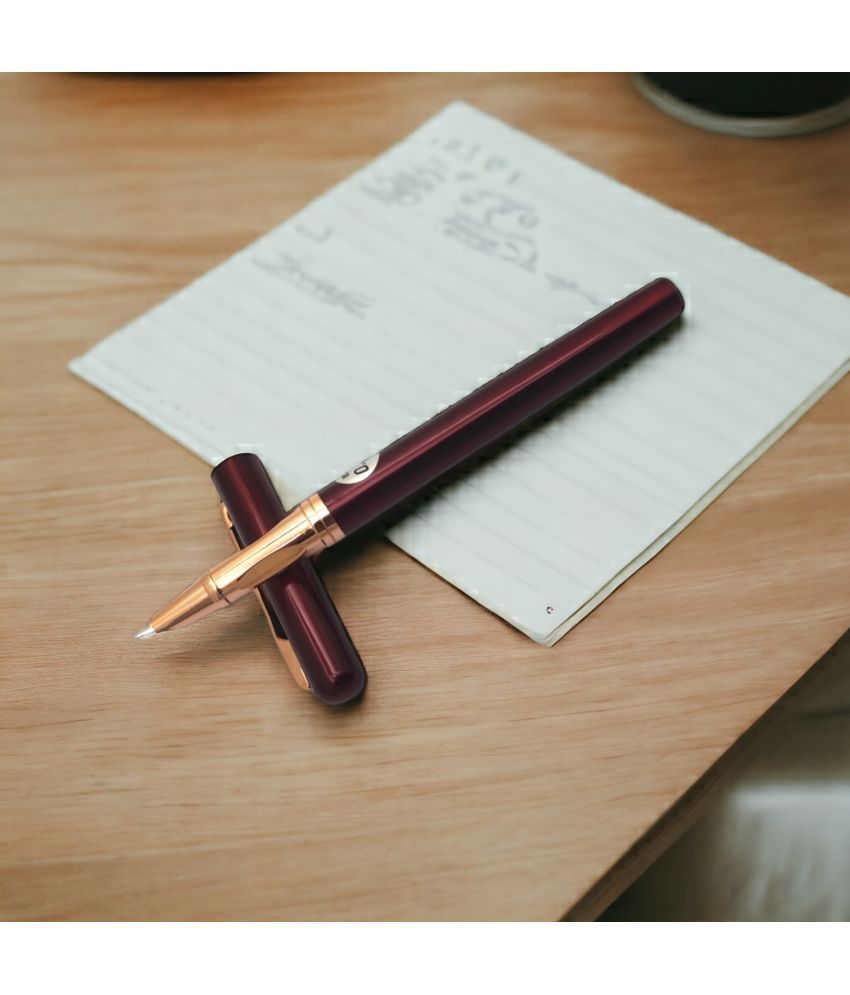     			Dikawen Maroon Extra Fine Line Fountain Pen ( Pack of 1 )