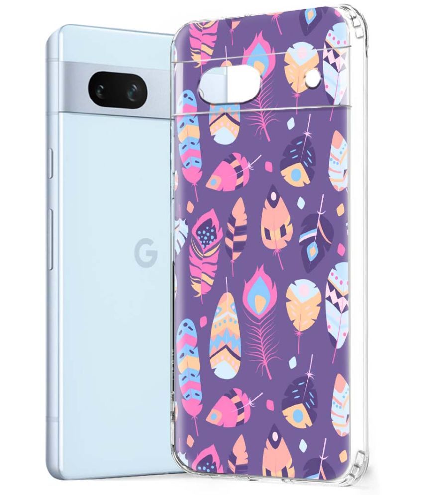     			Fashionury Multicolor Printed Back Cover Silicon Compatible For Google Pixel 7A ( Pack of 1 )