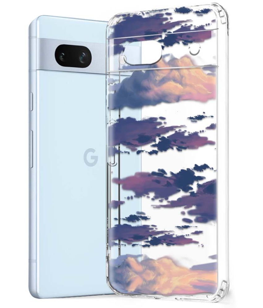     			Fashionury Multicolor Printed Back Cover Silicon Compatible For Google Pixel 7A ( Pack of 1 )