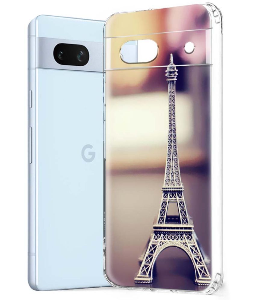     			Fashionury Multicolor Printed Back Cover Silicon Compatible For Google Pixel 7A ( Pack of 1 )