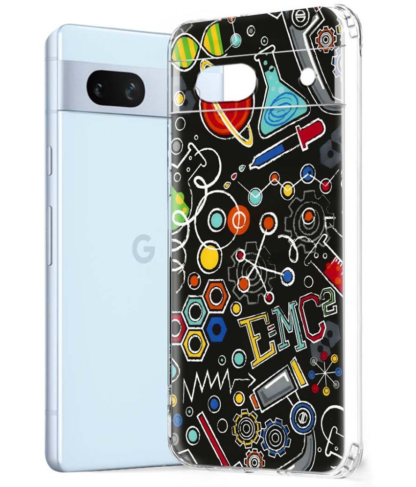     			Fashionury Multicolor Printed Back Cover Silicon Compatible For Google Pixel 7A ( Pack of 1 )