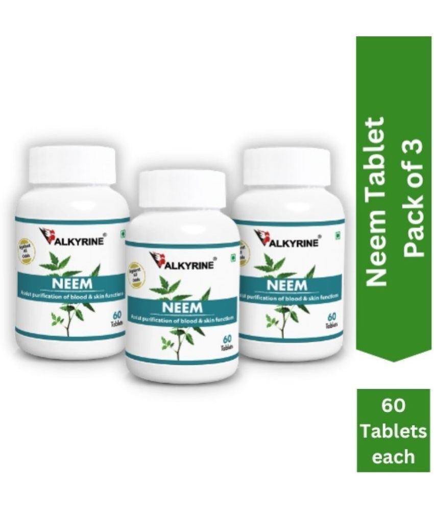     			VALKYRINE Neem Tablet 180 no.s Pack of 3