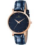 Swisstone Blue Leather Analog Womens Watch