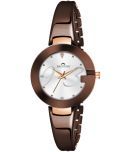 Swisstone Brown Metal Analog Womens Watch