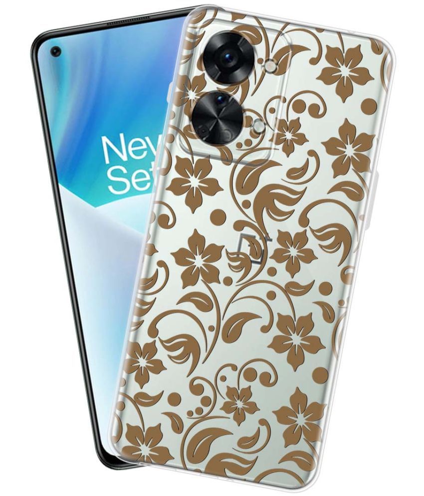     			Fashionury Multicolor Printed Back Cover Silicon Compatible For OnePlus Nord 2T 5G ( Pack of 1 )