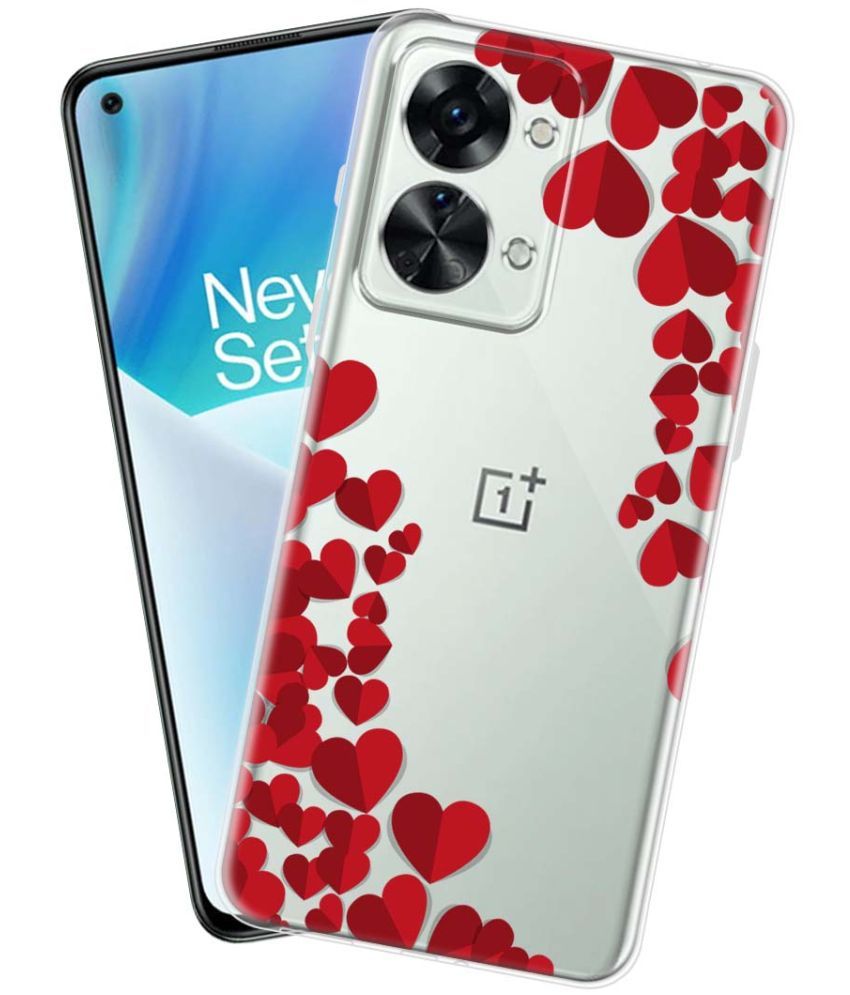     			Fashionury Multicolor Printed Back Cover Silicon Compatible For OnePlus Nord 2T 5G ( Pack of 1 )