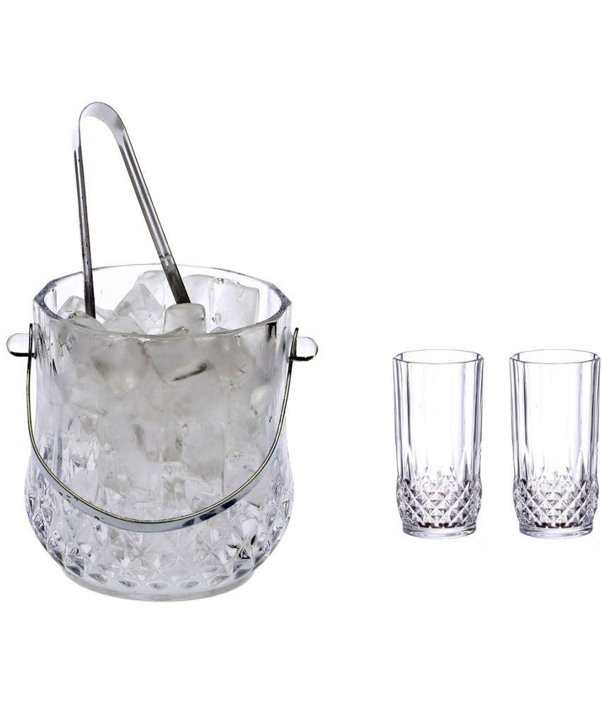     			Somil Glass Single Walled Ice Bucket