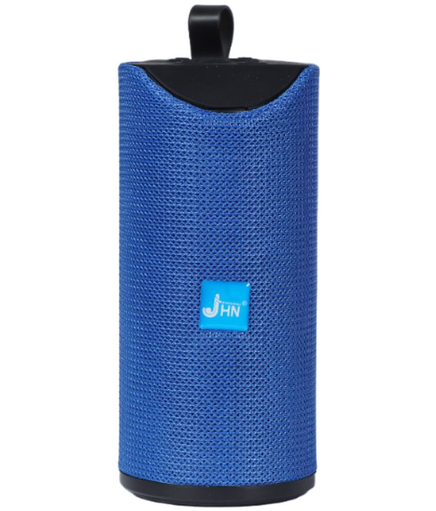     			jhn JHN-113 10 W Bluetooth Speaker Bluetooth v5.0 with USB,SD card Slot Playback Time 6 hrs Blue