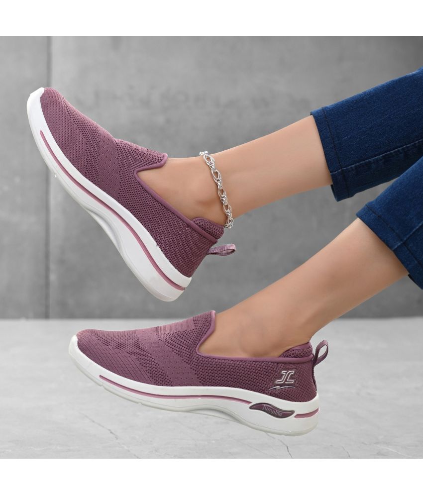     			layasa Purple Women's Slip On