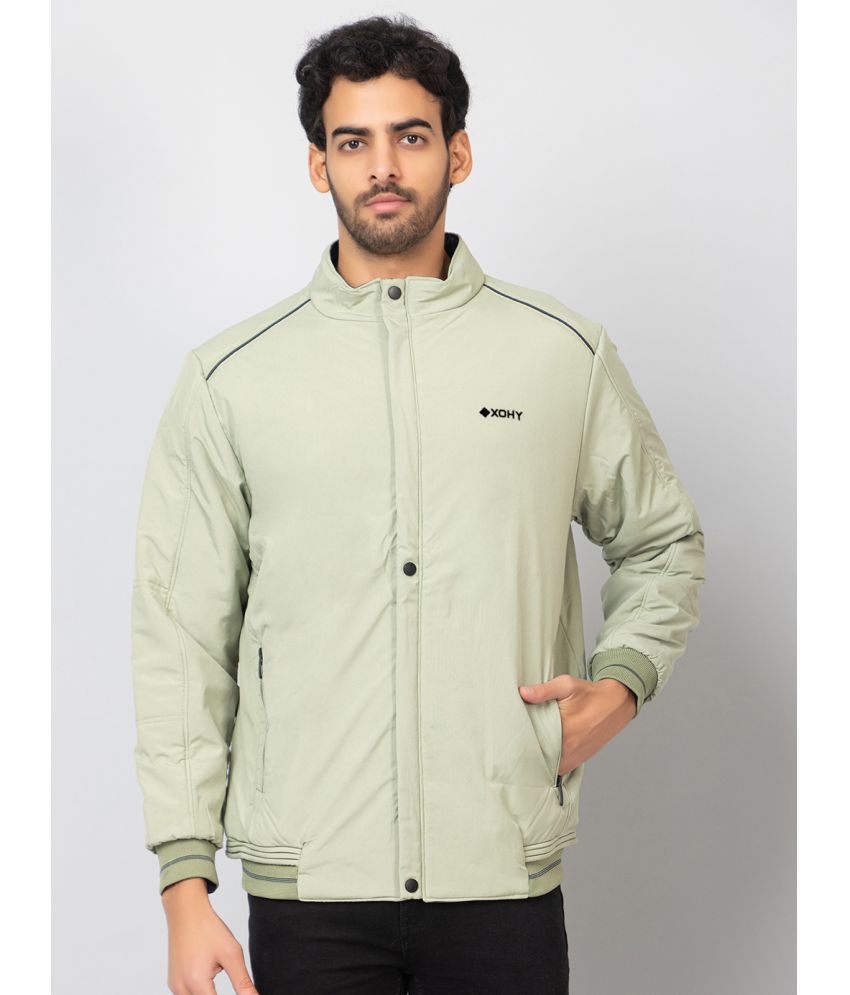     			xohy Nylon Men's Casual Jacket - Green ( Pack of 1 )