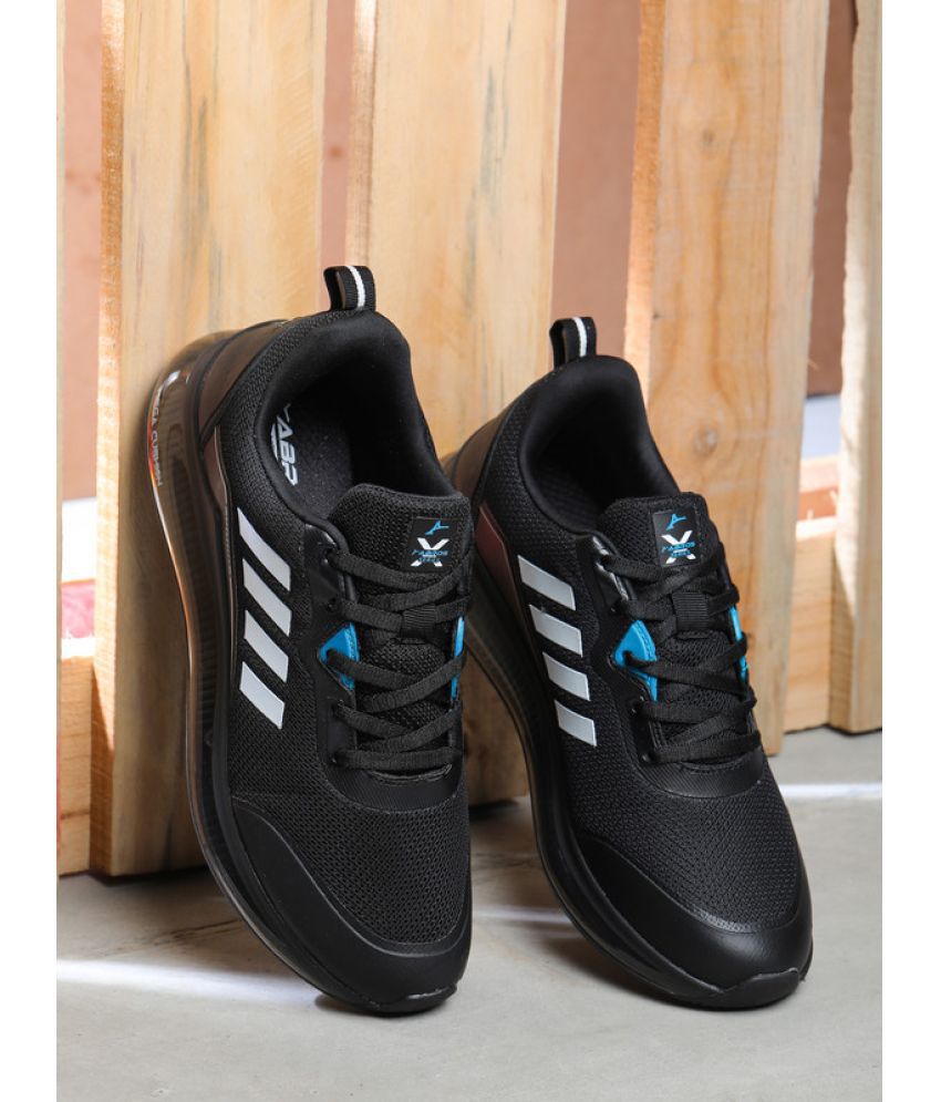     			Abros ASSG1021 Black Men's Sports Running Shoes