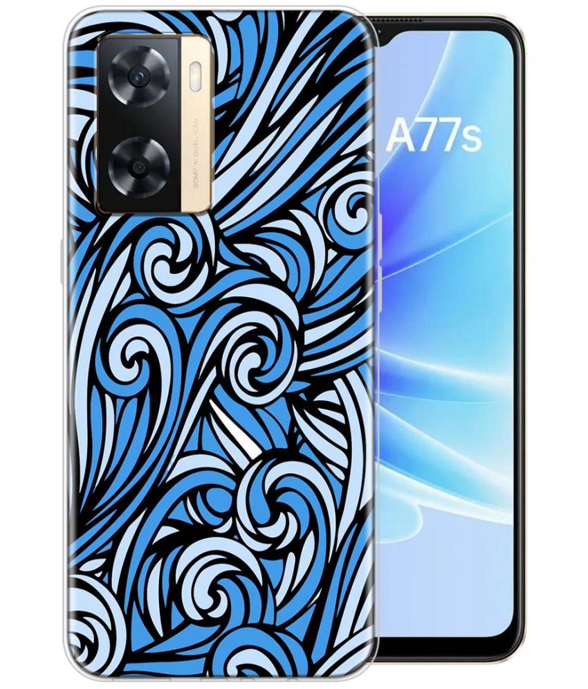     			Fashionury Multicolor Printed Back Cover Silicon Compatible For Oppo A77S ( Pack of 1 )