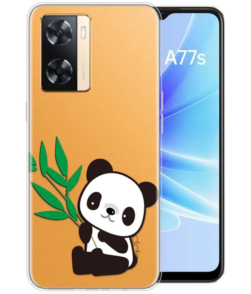     			Fashionury Multicolor Printed Back Cover Silicon Compatible For Oppo A77S ( Pack of 1 )