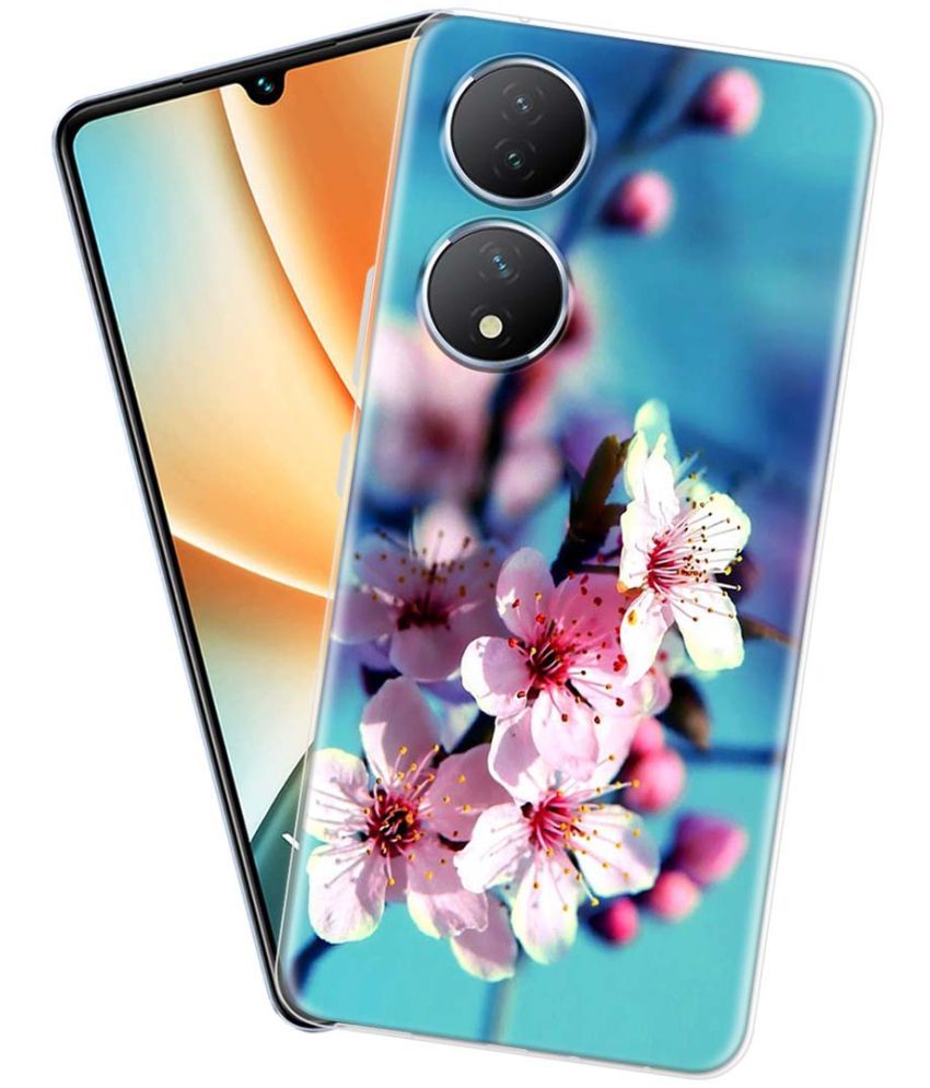     			Fashionury Multicolor Printed Back Cover Silicon Compatible For Vivo Y100 5G ( Pack of 1 )