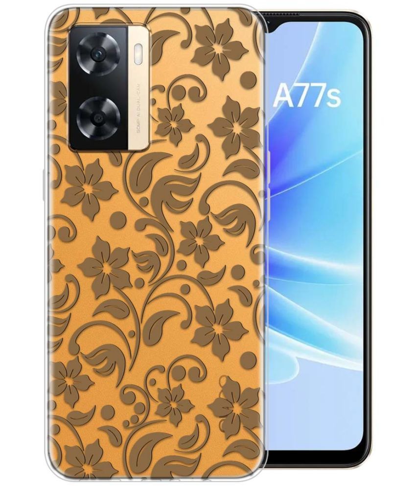     			Fashionury Multicolor Printed Back Cover Silicon Compatible For Oppo A77S ( Pack of 1 )