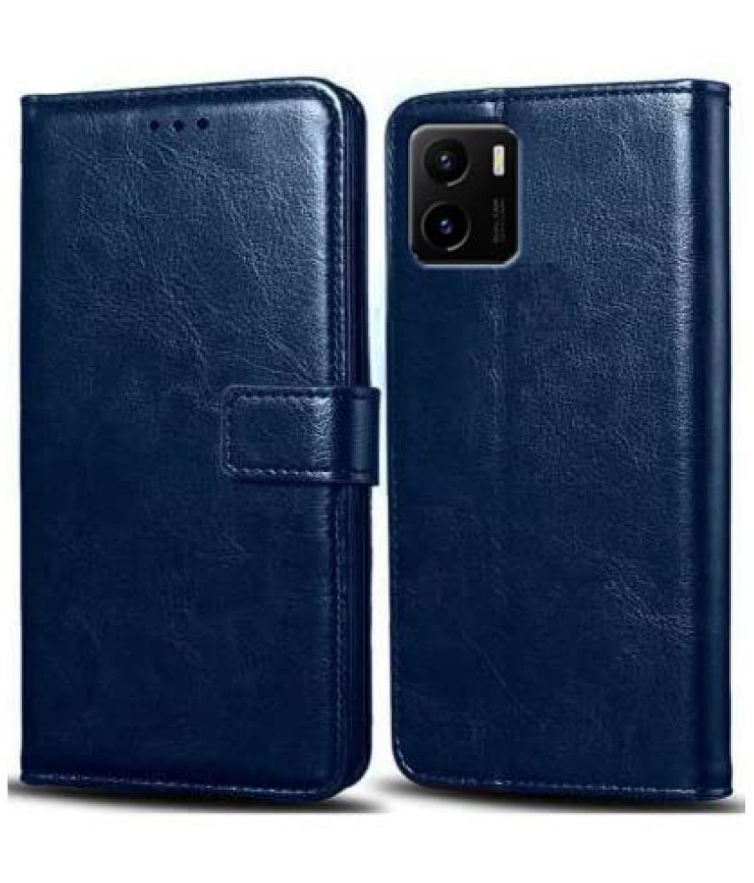     			Kosher Traders Blue Flip Cover Artificial Leather Compatible For Samsung Galaxy A04s ( Pack of 1 )