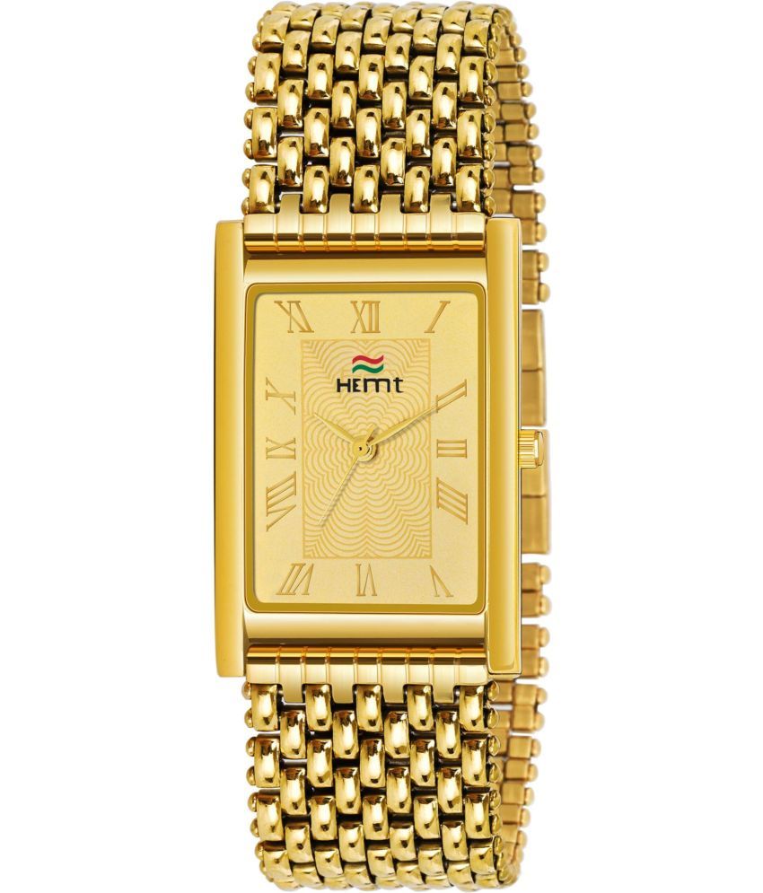     			Hemt Gold Stainless Steel Analog Men's Watch