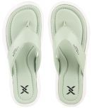 Carlton London Green Women's Thong Flip Flop