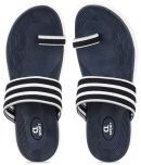 Carlton London Navy Blue Women's Massage Flip Flop