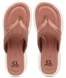 Carlton London Pink Women's Thong Flip Flop