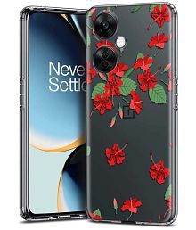 Fashionury Multicolor Printed Back Cover Silicon Compatible For Oneplus Nord CE 3 Lite 5G ( Pack of 1 )