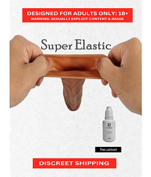 Reusable Dotted Condom- Online Best Buy for Beginners 6 inch Full Length Extra Time Penis Enlargement Sleeve