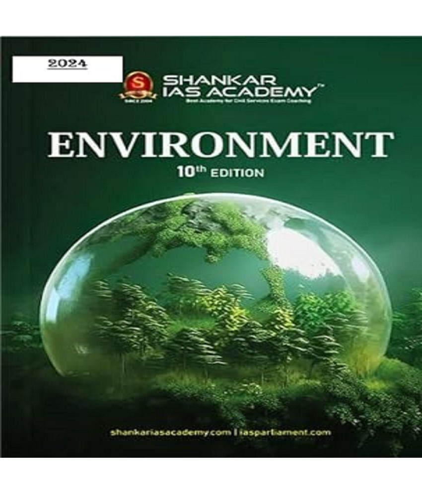     			Environment by Shankar IAS Academy - 10th Edition with Updated Syllabus (For 2024 Exam)  7 November 2023