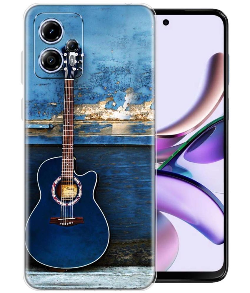     			Fashionury Multicolor Printed Back Cover Silicon Compatible For Moto G13 ( Pack of 1 )