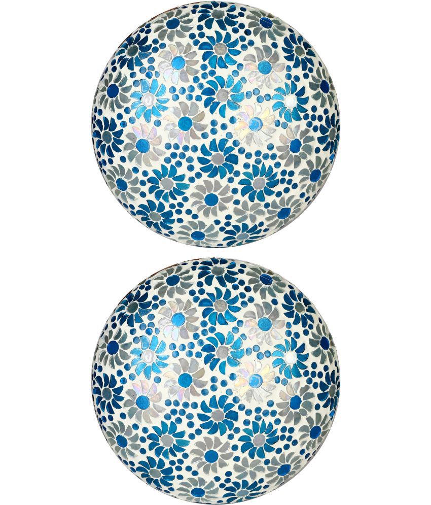     			Somil Glass Pendant Blue - Pack of 2