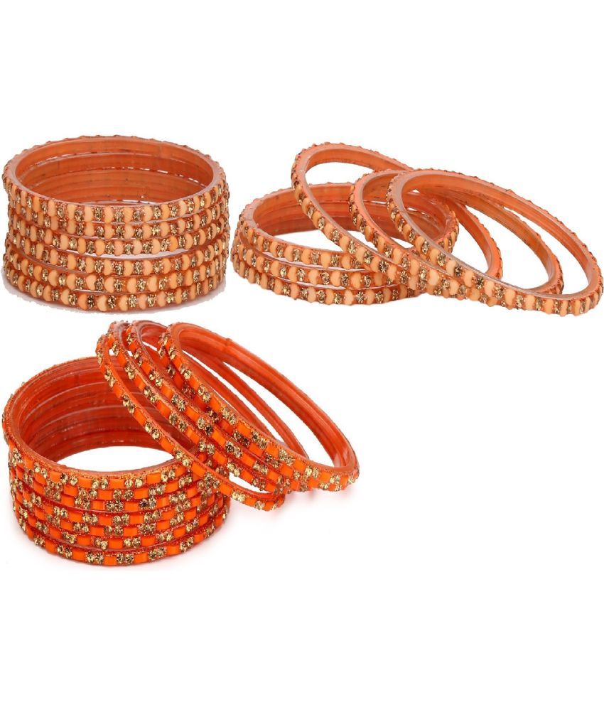     			Somil Multicolor Bangle Set ( Pack of 24 )