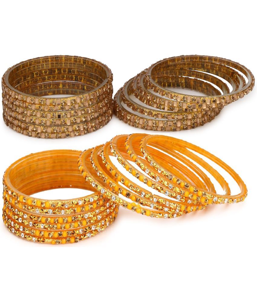     			Somil Multicolor Bangle Set ( Pack of 24 )