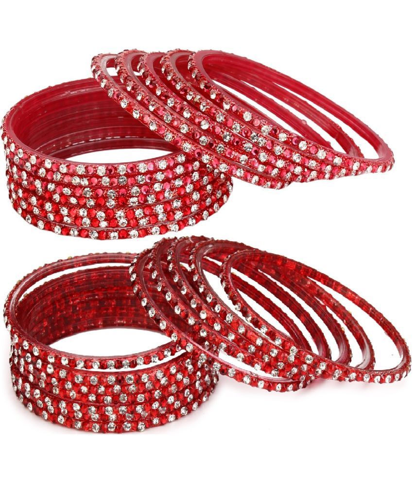     			Somil Multicolor Bangle Set ( Pack of 24 )