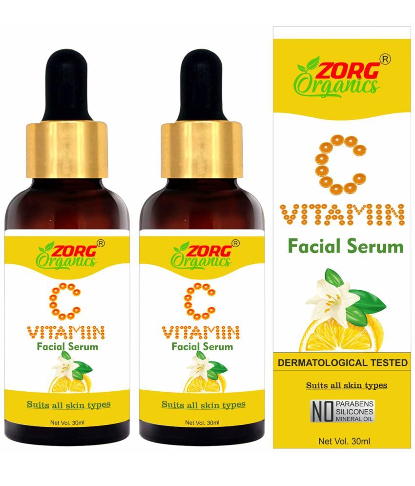     			Zorg Organics Fairness Face Serum For All Skin Type ( Pack of 2 )