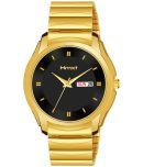 HMXT Gold Metal Analog Men's Watch